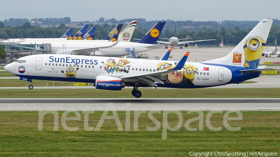 SunExpress Boeing 737-8HC (TC-SOH) | Photo 186235