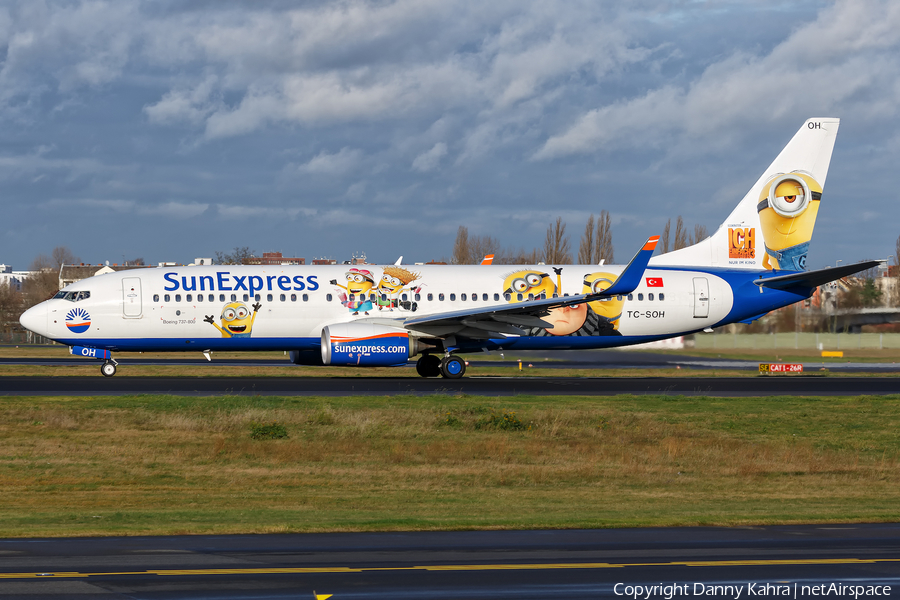 SunExpress Boeing 737-8HC (TC-SOH) | Photo 200881