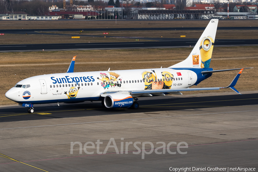 SunExpress Boeing 737-8HC (TC-SOH) | Photo 222611