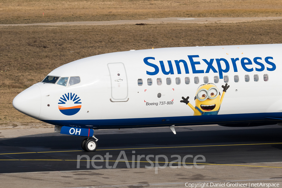 SunExpress Boeing 737-8HC (TC-SOH) | Photo 222613