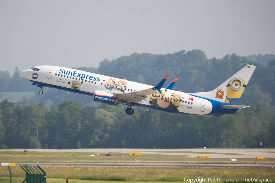SunExpress Boeing 737-8HC (TC-SOH) | Photo 244561