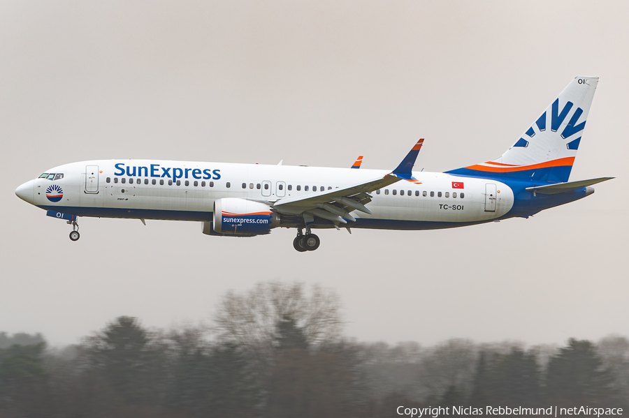 SunExpress Boeing 737-8 MAX (TC-SOI) | Photo 489341