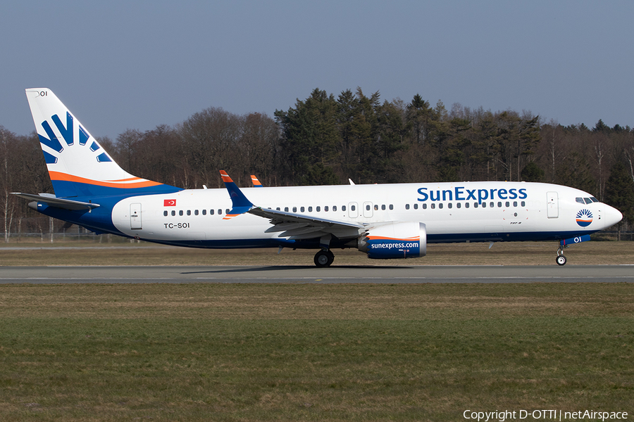 SunExpress Boeing 737-8 MAX (TC-SOI) | Photo 500183