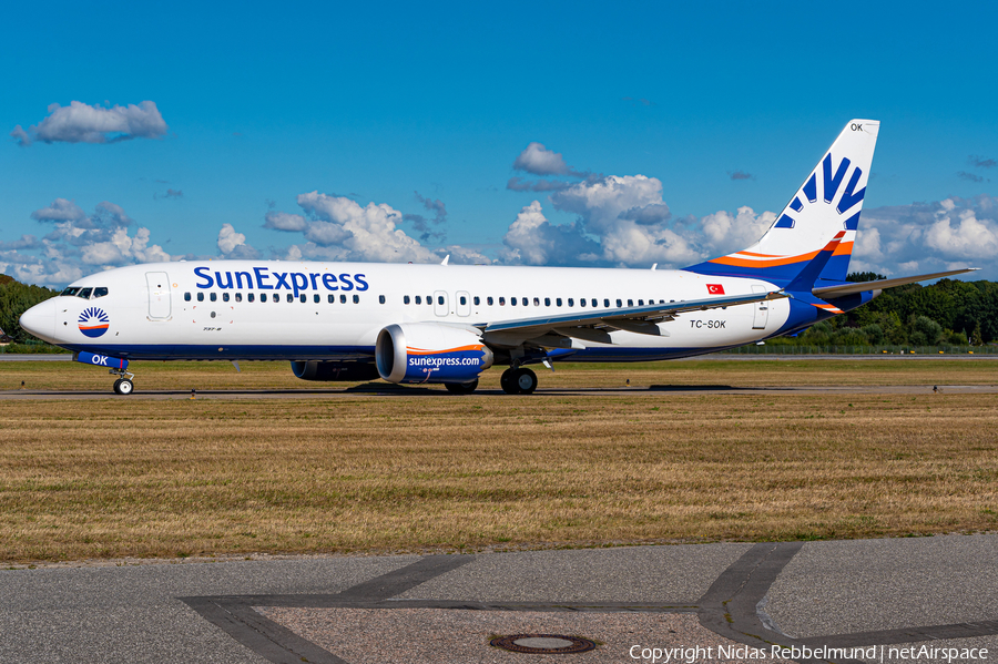 SunExpress Boeing 737-8 MAX (TC-SOK) | Photo 524274