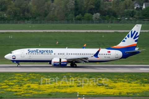 SunExpress Boeing 737-8 MAX (TC-SOL) at  Dusseldorf - International, Germany