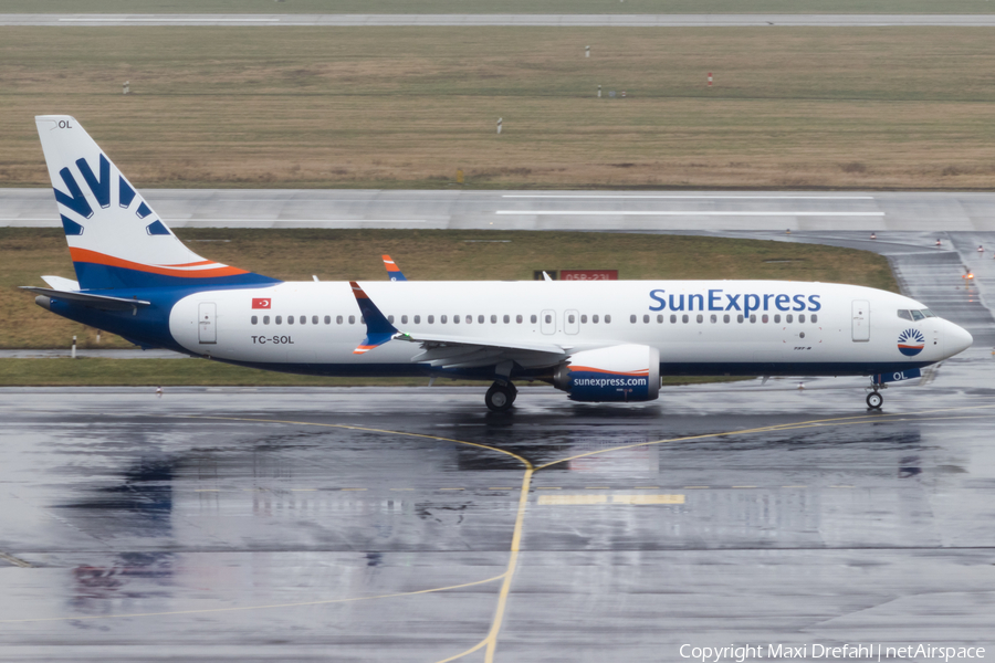 SunExpress Boeing 737-8 MAX (TC-SOL) | Photo 486939