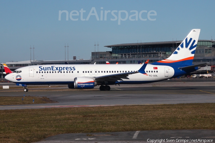 SunExpress Boeing 737-8 MAX (TC-SOL) | Photo 498947