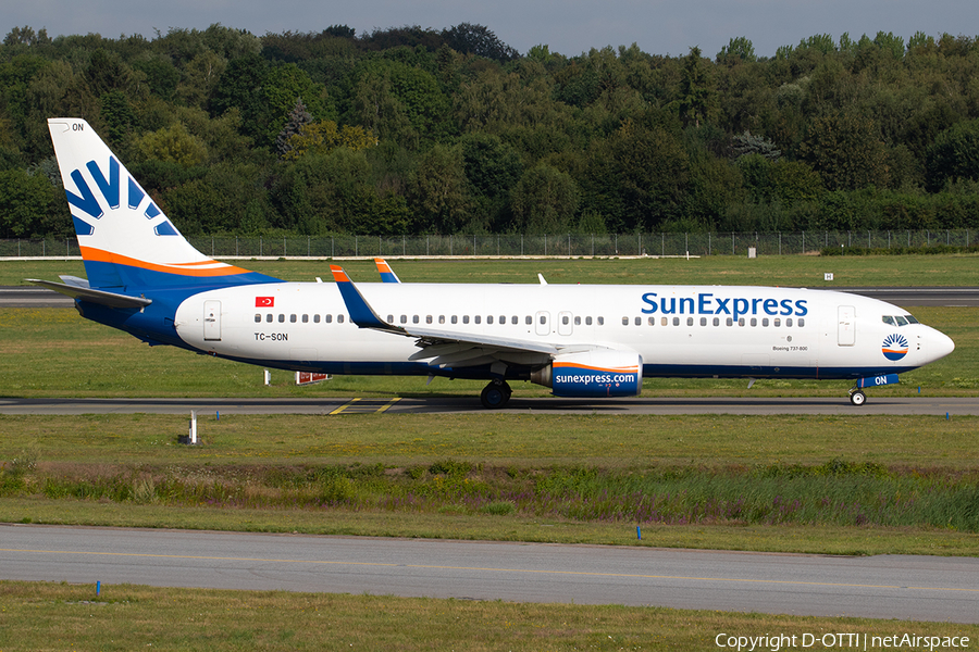 SunExpress Boeing 737-86J (TC-SON) | Photo 344812