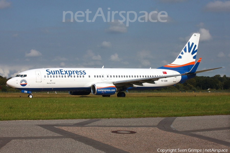 SunExpress Boeing 737-86J (TC-SON) | Photo 347548