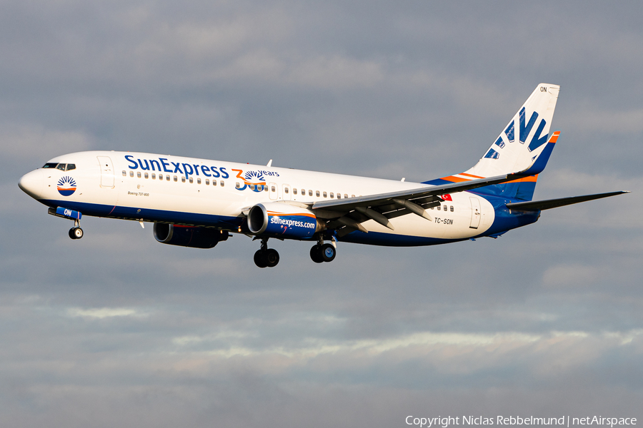 SunExpress Boeing 737-86J (TC-SON) | Photo 351735