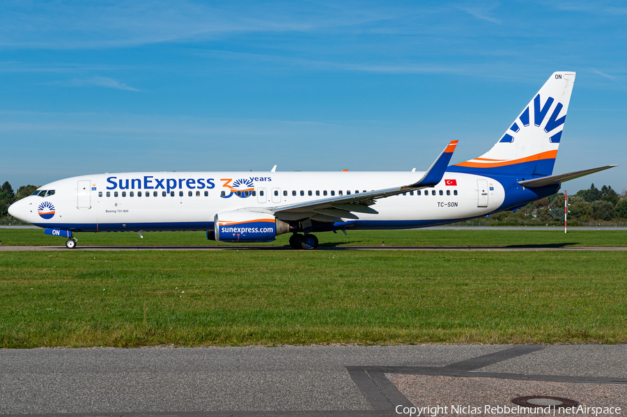 SunExpress Boeing 737-86J (TC-SON) | Photo 475081