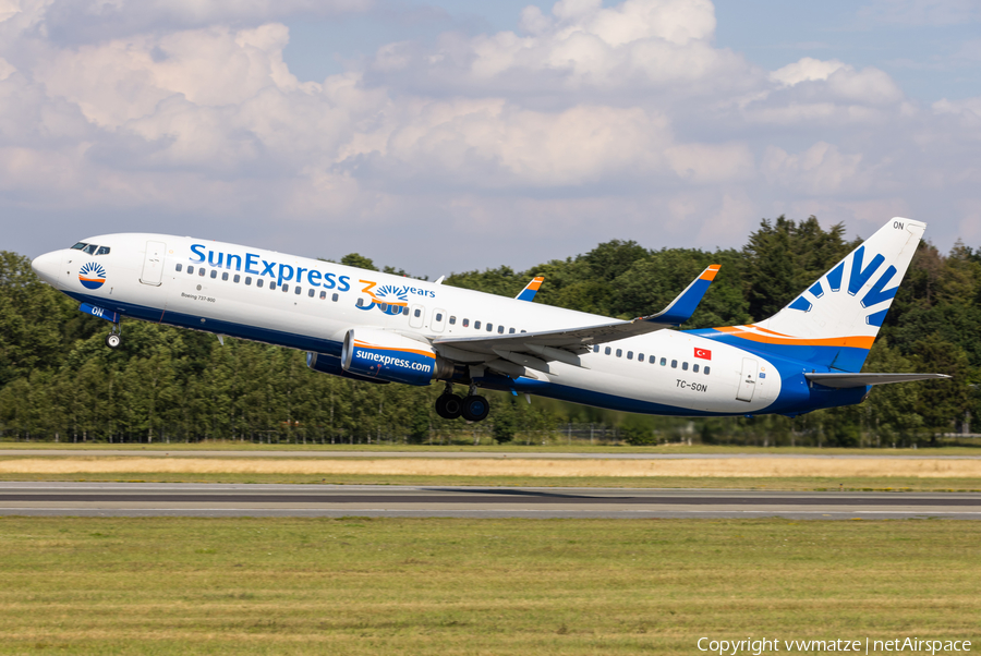 SunExpress Boeing 737-86J (TC-SON) | Photo 517304