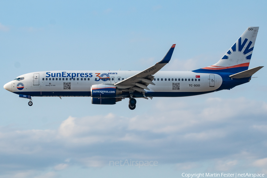 SunExpress Boeing 737-8AS (TC-SOO) | Photo 402498