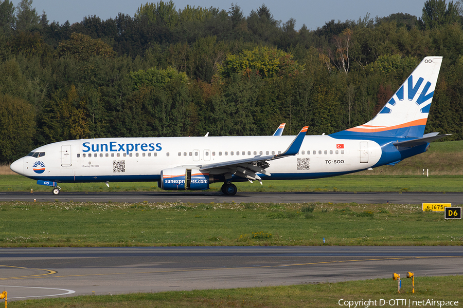 SunExpress Boeing 737-8AS (TC-SOO) | Photo 349448