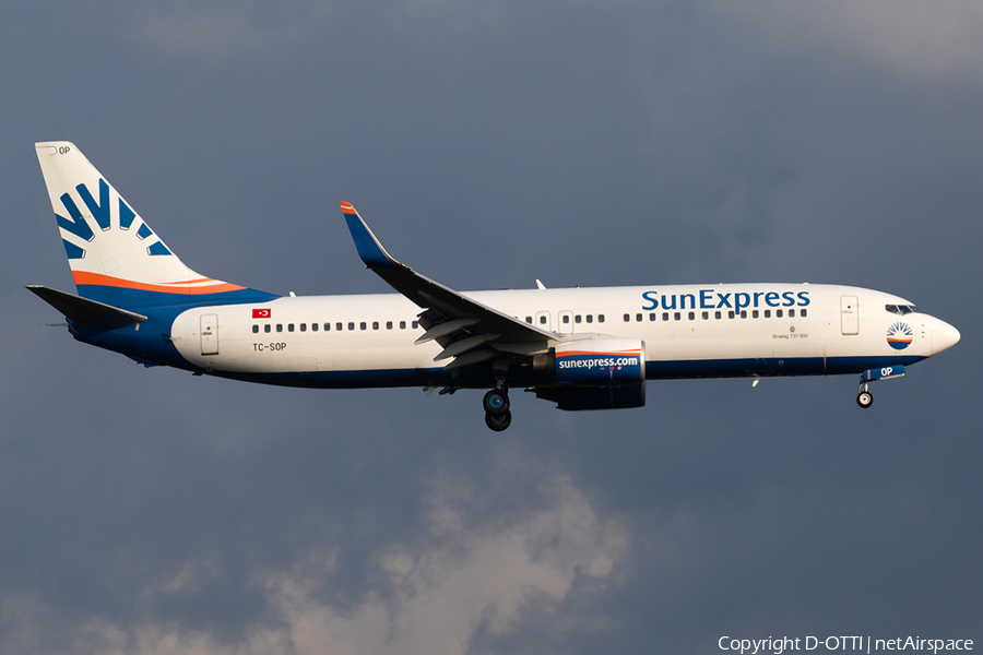SunExpress Boeing 737-8AS (TC-SOP) | Photo 344367