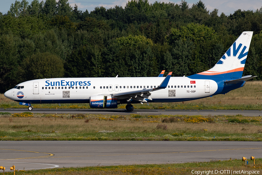 SunExpress Boeing 737-8AS (TC-SOP) | Photo 397482