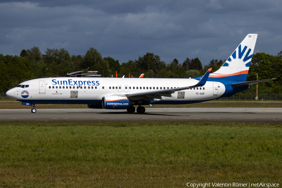 SunExpress Boeing 737-8AS (TC-SOP) | Photo 508133