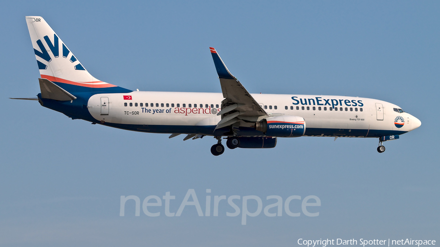 SunExpress Boeing 737-8AS (TC-SOR) | Photo 378348