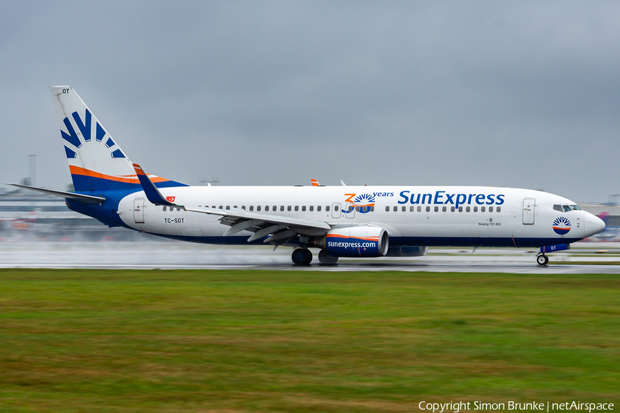 SunExpress Boeing 737-8Z9 (TC-SOT) | Photo 543197