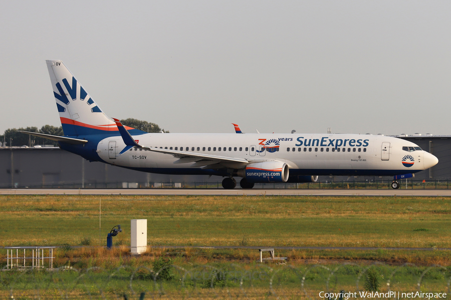 SunExpress Boeing 737-8HC (TC-SOV) | Photo 465217