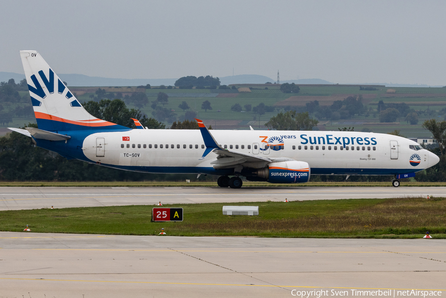 SunExpress Boeing 737-8HC (TC-SOV) | Photo 528497