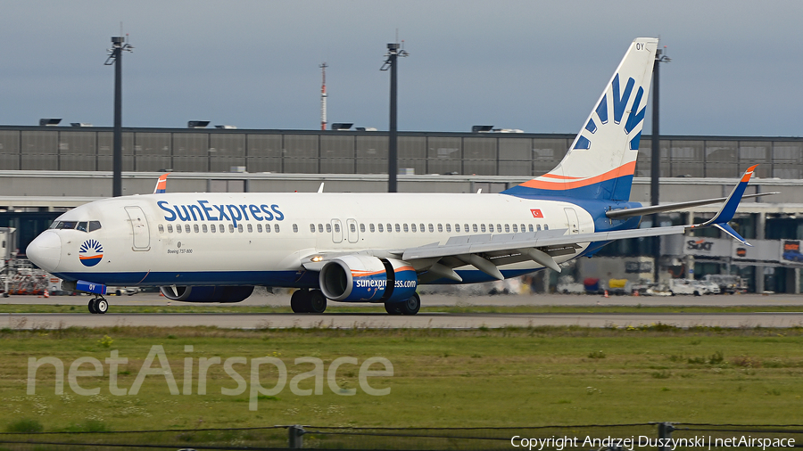 SunExpress Boeing 737-8HC (TC-SOY) | Photo 544573