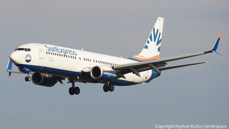 SunExpress Boeing 737-8HC (TC-SOY) | Photo 607547