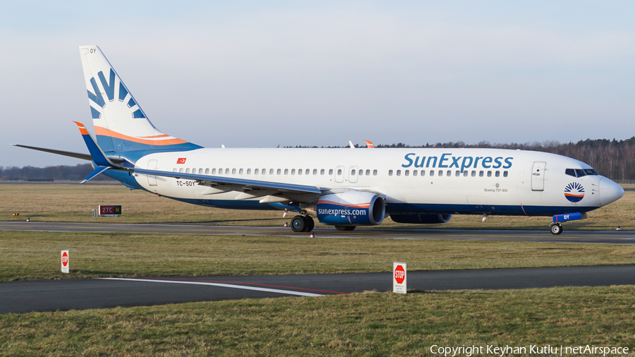 SunExpress Boeing 737-8HC (TC-SOY) | Photo 607552