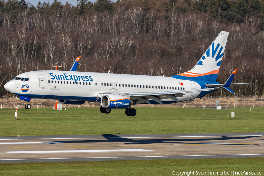 SunExpress Boeing 737-8HC (TC-SOY) | Photo 562687