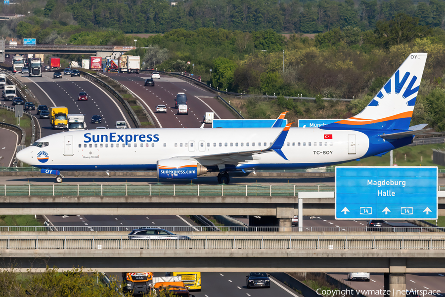 SunExpress Boeing 737-8HC (TC-SOY) | Photo 677606