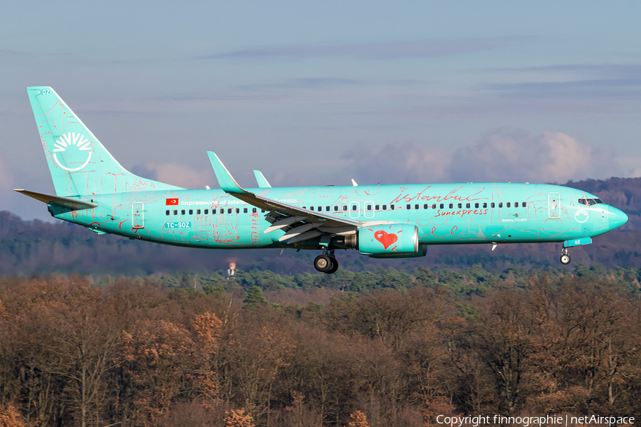 SunExpress Boeing 737-8HX (TC-SOZ) | Photo 482979