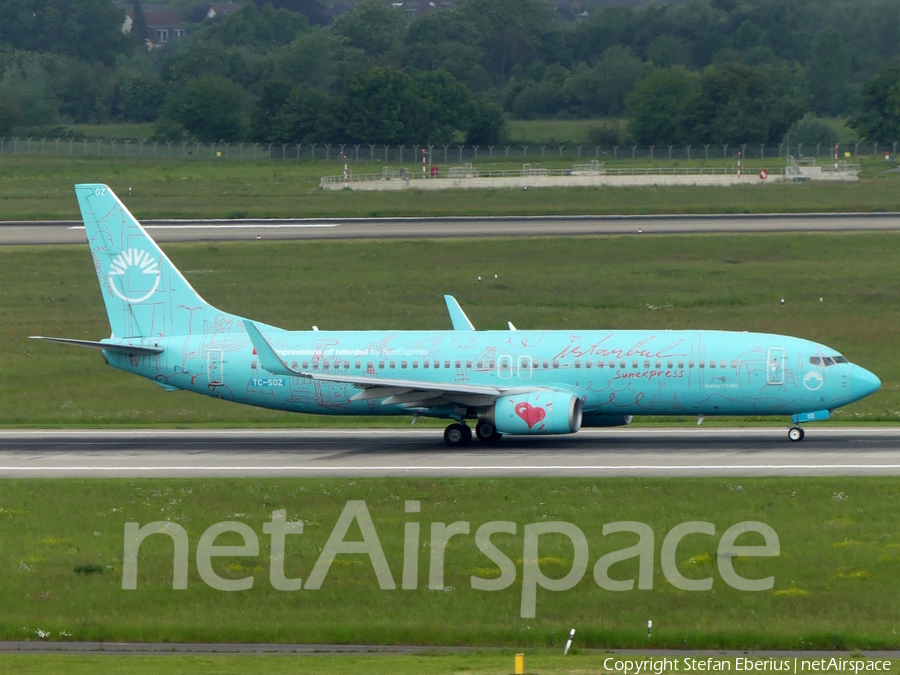 SunExpress Boeing 737-8HX (TC-SOZ) | Photo 571170
