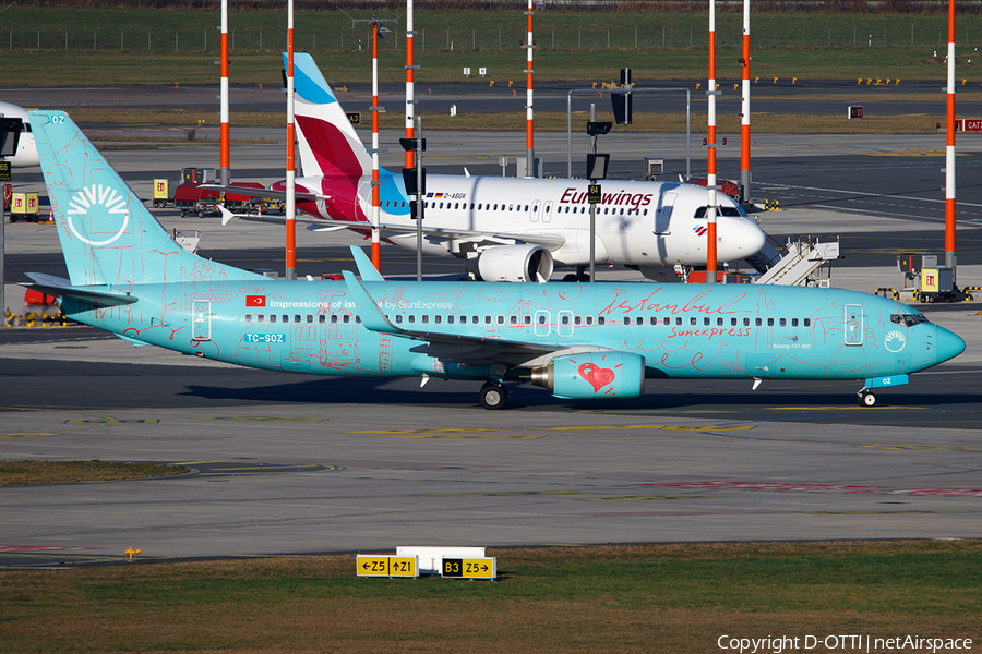 SunExpress Boeing 737-8HX (TC-SOZ) | Photo 484913