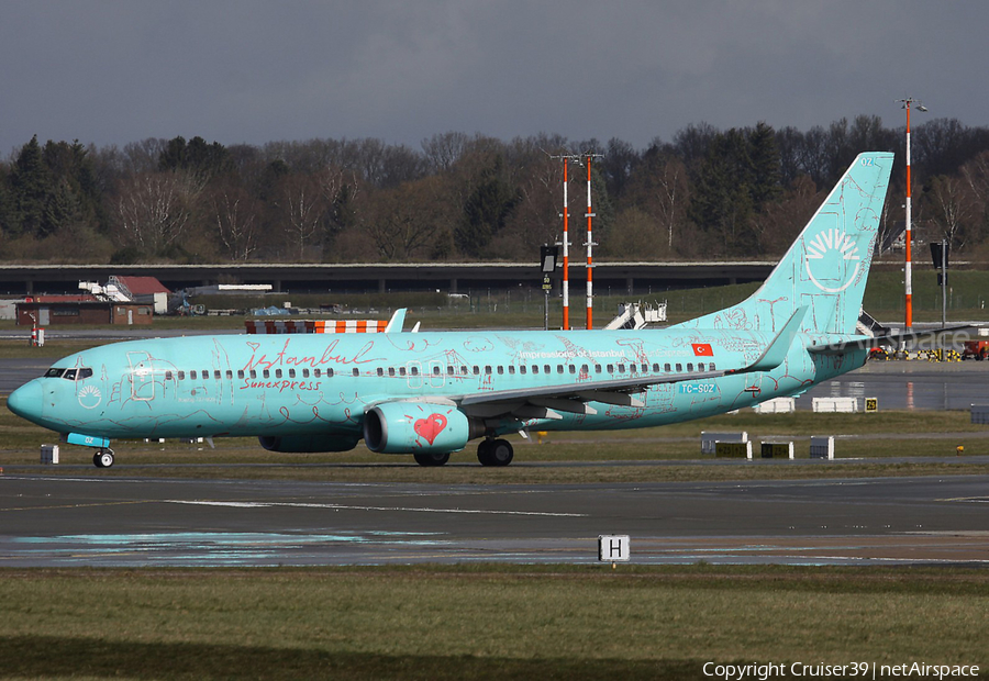 SunExpress Boeing 737-8HX (TC-SOZ) | Photo 516213