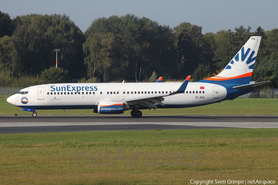 SunExpress Boeing 737-8HX (TC-SPA) | Photo 648968