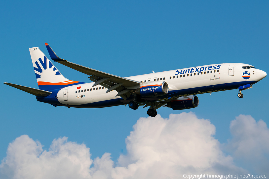 SunExpress Boeing 737-8AS (TC-SPD) | Photo 457587