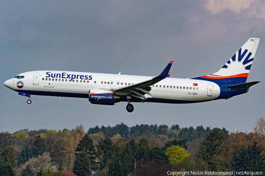 SunExpress Boeing 737-8AS (TC-SPD) | Photo 445502
