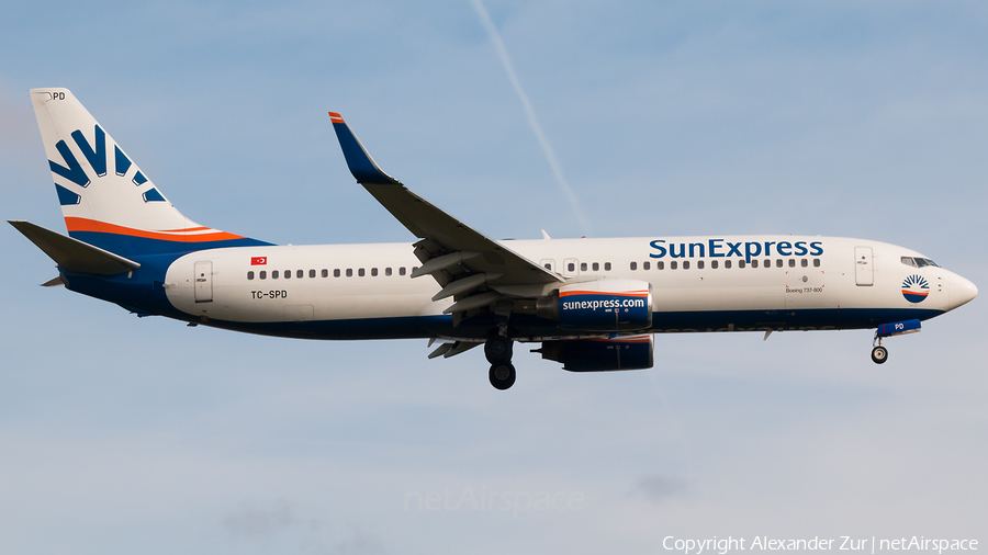 SunExpress Boeing 737-8AS (TC-SPD) | Photo 478347