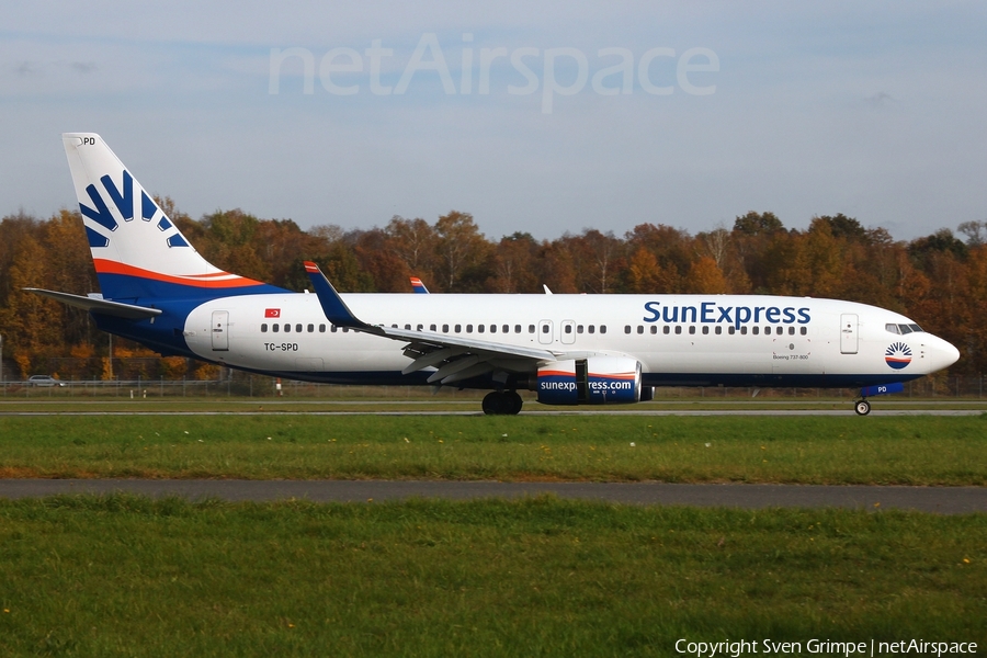 SunExpress Boeing 737-8AS (TC-SPD) | Photo 478749