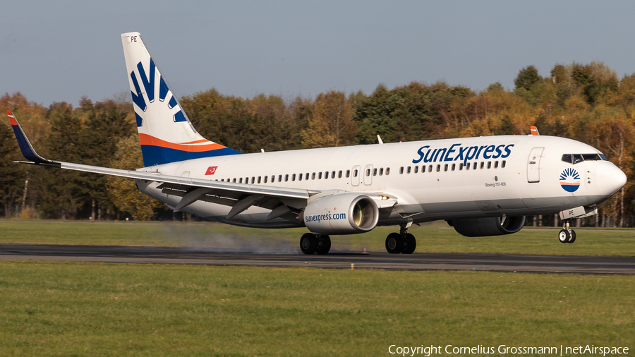 SunExpress Boeing 737-8HC (TC-SPE) | Photo 409031