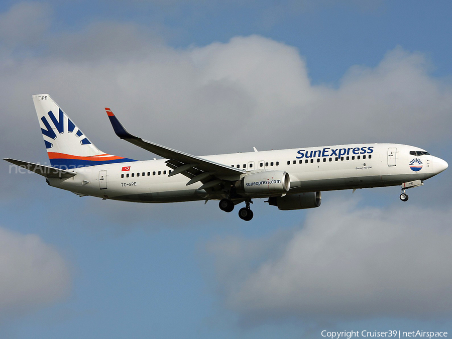 SunExpress Boeing 737-8HC (TC-SPE) | Photo 418751