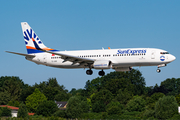 SunExpress Boeing 737-8HC (TC-SPE) at  Hamburg - Fuhlsbuettel (Helmut Schmidt), Germany