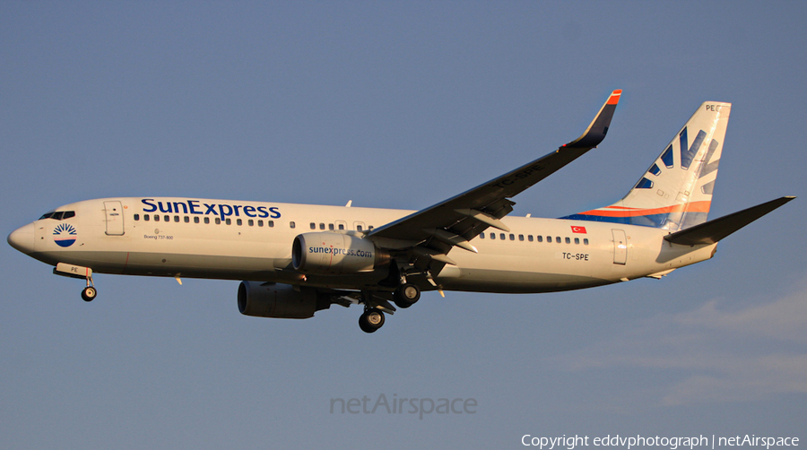 SunExpress Boeing 737-8HC (TC-SPE) | Photo 535287