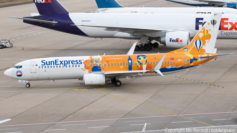 SunExpress Boeing 737-8K5 (TC-SPF) | Photo 532048