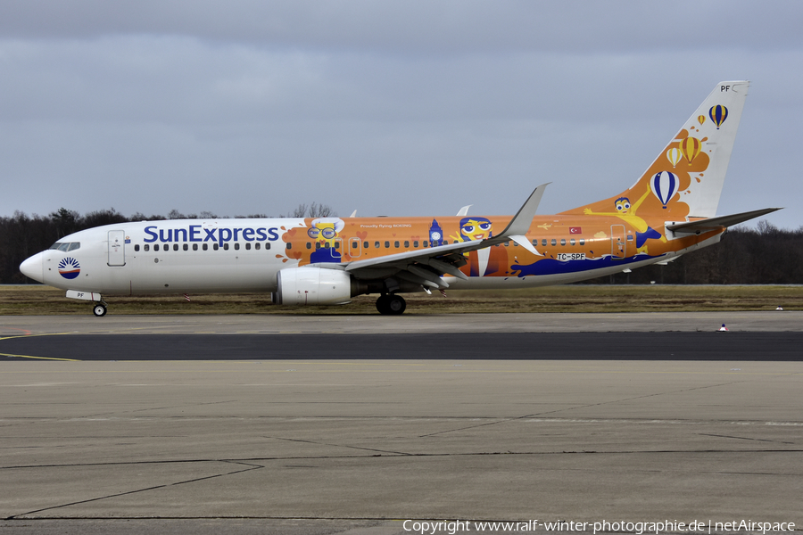 SunExpress Boeing 737-8K5 (TC-SPF) | Photo 658177