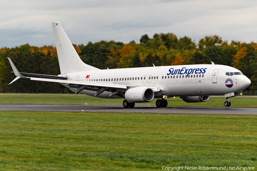 SunExpress Boeing 737-8K5 (TC-SPF) | Photo 408361