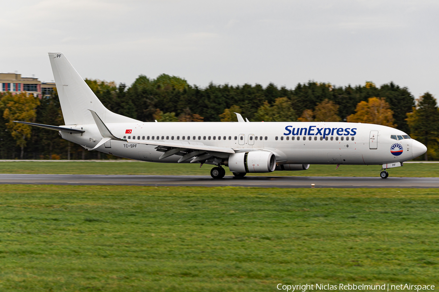 SunExpress Boeing 737-8K5 (TC-SPF) | Photo 408362