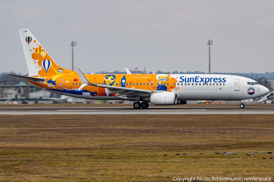 SunExpress Boeing 737-8K5 (TC-SPF) | Photo 665006