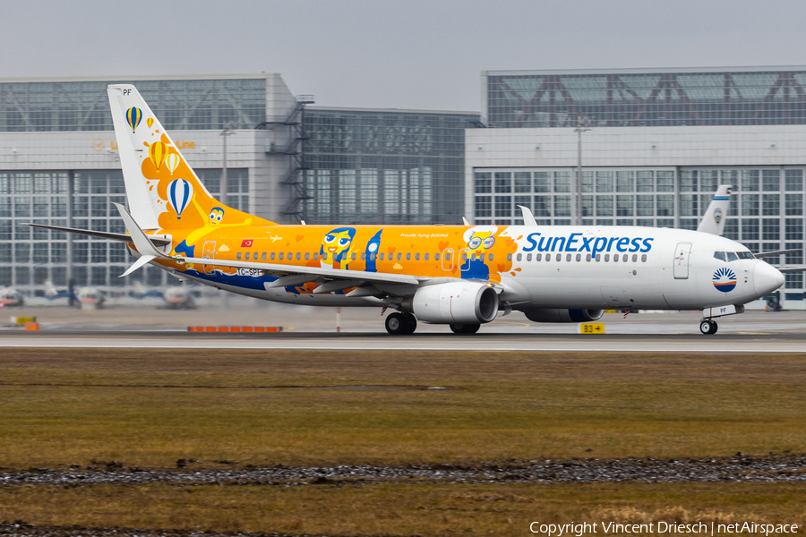 SunExpress Boeing 737-8K5 (TC-SPF) | Photo 668880