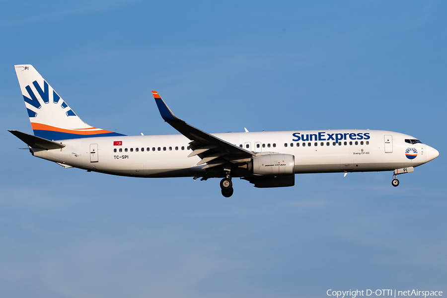 SunExpress Boeing 737-82R (TC-SPI) | Photo 518009